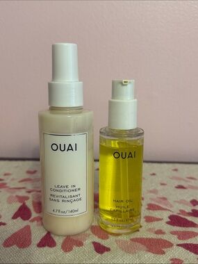 OUAI Leave-In Conditioner & Hair Oil Duo - BUNDLE